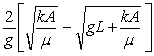 <strong>Use the following scenario to answer the next question. A rope of length L and linear mass density <font face=symbol> is tied to the ceiling on one end. The other end is tied to a spring with spring constant k,and the spring is then attached to the floor,extending it by A. The time it takes for a wave pulse to travel from the bottom of the rope to the ceiling is</strong> A) B) C) D) E)