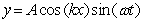 <strong>Which of the following equations represents a standing wave? (The symbols have their usual meaning.)</strong> A) B) C) D) E)(B)and (D)