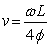 <strong>A device used to measure the speed,v,of molecules is shown below.When the cylinder is rotated,only molecules that are of the right speed will pass through the slanted slot and be pickup by the detector.Drive an expression for the speed v in terms of the angular speed, \omega , \phi ,and L.L is the length of the cylinder and \phi is the angle subtended by the slanted slot. </strong> A) B) C) D) E)