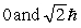 <strong>The principle quantum number of an electron is 3.The possible magnitudes of the orbital angular momentum,L,are</strong> A) B) C) D) E)None of these is correct.