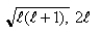 <strong>If you measure the angular momentum of an electron in units of ,you find that the angular momentum is quantized to the value _______ units and that its component along any direction can have only the _______ values ranging from - to + units.</strong> A) B) C) D) E)
