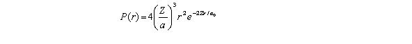 <strong>For the hydrogen atom in the ground state,the radial probability density is The probability of finding the electron in range \Delta r = 0.08a<sub>0</sub> at r = a<sub>0</sub> is approximately</strong> A)3.24% B)4.33% C)5.87% D)6.25% E)7.43%