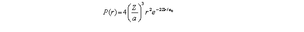 <strong>For the hydrogen atom in the ground state,the radial probability density is The probability of finding the electron in range \Delta r = 0.08a<sub>0</sub> at r = 2a<sub>0</sub> is approximately</strong> A)2.34% B)3.67% C)5.86% D)6.25% E)7.43%