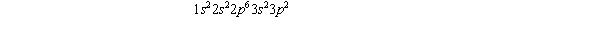 The number of electrons in the M shell for the element whose electronic configuration is must be