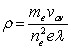 <strong>Which of the following expressions correctly describes the dependence of the resistivity \rho on the electronic mass,m<sub>e,</sub> the number of conduction electrons n<sub>e</sub>,the electronic charge e,the mean electron speed v<sub>av</sub>,and the mean free path \lambda ?</strong> A) B) C) D) E)