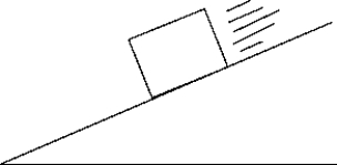 <strong> Which of the following free-body diagrams represents the block sliding down a frictionless inclined plane? </strong> A) 1 B) 2 C) 3 D) 4 E) 5
