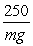 <strong>A projectile of mass m is propelled from ground level with kinetic energy of 450 J. At the exact top of its trajectory, its kinetic energy is 250 J. To what height above the starting point does the projectile rise?</strong> A) m B) m C) m D) m E) m