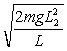 <strong>Use the figure to the right for the next problems. A flexible rope of mass m and length L = L<sub>1</sub> + L<sub>2</sub>, hangs over a frictionless peg, as shown in the figure. What is the speed of the rope when it just slides off the peg?</strong> A) B) C) D) E)