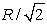 <strong>A body of mass m is whirled at a constant angular velocity on the end of a string of length R. To double the kinetic energy of the body as it whirls while maintaining the angular velocity, the length of the string must be changed to</strong> A) 2R B) C) R/2 D) 4R E)