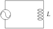 <strong> If you double the frequency in the circuit shown, the inductive reactance of the inductor</strong> A) increases by a factor of 2. B) does not change. C) decreases by a factor of 2. D) increases by a factor of 4. E) decreases by a factor of 4.