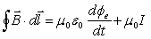 <strong>Maxwell generalized Ampère's law to read from which the displacement current is defined as</strong> A) B) C) D) E)