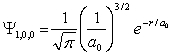 <strong>For the hydrogen atom in the ground state, the wave function is The probability of finding the electron from r = 0 to r = 2a<sub>0</sub> is approximately Note: </strong> A) 6.34% B) 12.7% C) 18.0% D) 32.3% E) 76.2%