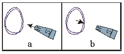 <strong>An induced emf is observed in a coil when a permanent magnet is moved towards the coil, Figure (a). An induced emf is also observed when the coil is moved towards the magnet, Figure (b). Explain how the induced emf in both cases are in accord with Einstein's first postulate. </strong> A) The induced current in (a) is in the clockwise direction whereas it is in the anti-clockwise in (b), indicating the difference in absolute motion. B) The induced current in (a) is in the anti-clockwise direction whereas it is in the clockwise in (b), indicating the difference in absolute motion. C) The induced currents are in the clockwise direction for both cases, indicating that absolute motion cannot be detected. D) The induced currents are in the anti-clockwise direction for both cases, indicating that absolute motion cannot be detected. E) None of the above statements is correct.