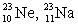 <strong>The pair of nuclides that represents isotopes is</strong> A) B) C) D) E)