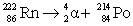 <strong>Radon (Rn) is a gas. Its nucleus decays with the emission of an alpha particle to form an isotope of polonium (Po): The masses of the particles are: The rest energy of a unified mass unit is 931.5 MeV. The kinetic energy of the ejected particles is</strong> A) 6.26 MeV B) 6.16 MeV C) 6.04 MeV D) 6.61 * 10<sup>-3</sup> MeV E) 5.73 MeV