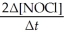 <strong>Given the following balanced equation, determine the rate of reaction with respect to [NOCl]. 2NO(g)+ Cl<sub>2</sub>(g)→ 2NOCl(g)</strong> A)Rate = -     B)Rate = +     C)Rate = -     D)Rate = -   E)It is not possible to determine the answer without more information. <div style=padding-top: 35px> 