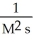 <strong>What are the units of k in the following rate law? Rate = k[X][Y]<sup>2</sup></strong> A)   B)   C)M<sup>2</sup> s D)   E)   <div style=padding-top: 35px> 