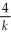 <strong>Derive an expression for a 1/4-life for a first-order reaction.</strong> A) B) C) D) E)