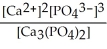 <strong>Identify the expression for the solubility product constant for Ca<sub>3</sub>(PO<sub>4</sub>)<sub>2</sub>.</strong> A)   B)   C)   D)[Ca<sup>2+</sup>]<sup>2</sup>[PO<sub>4</sub><sup>3-</sup>]<sup>3</sup> E)[Ca<sup>2+</sup>]<sup>3</sup>[PO<sub>4</sub><sup>3-</sup>]<sup>2</sup> <div style=padding-top: 35px> 