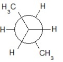 <strong>Find the correct Newman projection formula showing a staggered conformer of n-hexane.</strong> A) B) C) D) E)
