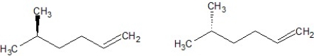 <strong>Which of the following structures are enantiomers?</strong> A) B) C) D) E)