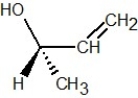 <strong>Which of the following structures is R-but-3-en-2-ol?</strong> A) B) C) D) E)