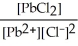  <strong>Identify the expression for the solubility product constant for PbCl<sub>2</sub>.</strong> A)  \frac { \left[ \mathrm { Pb } ^ { 2 } + \right] \left[ \mathrm { Cl } ^ { - } \right] ^ { 2 } } { \left[ \mathrm { PbCl } _ { 2 } \right] }  B)   C)[Pb<sup>2+</sup>][Cl<sup>-</sup>]<sup>2</sup> D)  \frac { \left[ \mathrm { Pb } ^ { 2 } + \right] ^ { 2 } \left[ \mathrm { Cl } ^ { - } \right] } { \left[ \mathrm { PbCl } _ { 2 } \right] }  E)[Pb<sup>2+</sup>]<sup>2</sup>[Cl<sup>-</sup>] <div style=padding-top: 35px>  