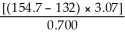 <strong>How many significant figures are there in the answer for the following problem? = ?</strong> A) one B) two C) three D) four