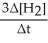 <strong>Given the following balanced equation,determine the rate of reaction with respect to [H<sub>2</sub>]. N<sub>2</sub>(g)+ 3 H<sub>2</sub>(g)→ 2 NH<sub>3</sub>(g)</strong> A) Rate = +   B) Rate = -   C) Rate = +     D) Rate = -     E) It is not possible to determine without more information. <div style=padding-top: 35px> 