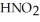 Calculate the pH of a solution that is 0.210 M in nitrous acid (   )and 0.290 M in potassium nitrite (   ).The acid dissociation constant of nitrous acid is 4.50 ×   .
