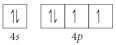 <strong>Choose the valence orbital diagram that represents the Si.</strong> A) B) C) D) E)