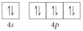 <strong>Choose the valence orbital diagram that represents the Si.</strong> A) B) C) D) E)