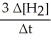 <strong>Given the following balanced equation,determine the rate of reaction with respect to [H<sub>2</sub>]. N<sub>2</sub>(g)+ 3 H<sub>2</sub>(g)→ 2 NH<sub>3</sub>(g)</strong> A)Rate = +  B)Rate = -    C)Rate = +    D)Rate = -     E)It is not possible to determine without more information. <div style=padding-top: 35px> 