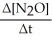 <strong>Write a balanced reaction for which the following rate relationships are true. Rate = = = - </strong> A) N<sub>2</sub> + O<sub>2 </sub>→<sub> </sub> N<sub>2</sub>O B)2 N<sub>2</sub>O → 2 N<sub>2</sub> + O<sub>2</sub> C)N<sub>2</sub>O → N<sub>2</sub> + 2 O<sub>2</sub> D) N<sub>2</sub>O → N<sub>2</sub> + O<sub>2</sub> E)2 N<sub>2</sub> + O<sub>2 </sub>→<sub> </sub>2 N<sub>2</sub>O
