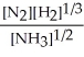 <strong>Express the equilibrium constant for the following reaction. N<sub>2</sub>(g)+ 3 H<sub>2</sub>(g)⇌ 2 NH<sub>3</sub>(g)</strong> A)K = B)K = C)K = D)K = E)K =