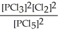 <strong>Express the equilibrium constant for the following reaction. PCl<sub>5</sub>(g)⇌ PCl<sub>3</sub>(g)+ Cl<sub>2</sub>(g)</strong> A)K = B)K = C)K = D)K = E)K =