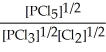 <strong>Express the equilibrium constant for the following reaction. PCl<sub>5</sub>(g)⇌ PCl<sub>3</sub>(g)+ Cl<sub>2</sub>(g)</strong> A)K = B)K = C)K = D)K = E)K =