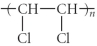 <strong>Which of the following represent the addition polymer formed from the compound below? CH<sub>2</sub>=CHCl</strong> A)   B)   C)   D)   E)   <div style=padding-top: 35px> 