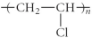 <strong>Which of the following represent the addition polymer formed from the compound below? CH<sub>2</sub>=CHCl</strong> A)   B)   C)   D)   E)   <div style=padding-top: 35px> 