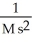 <strong>What are the units of k in a second-order reaction?</strong> A) B) M<sup>2</sup>s<sup>2</sup> C) D) E)