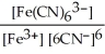 <strong>Give the expression for K<sub>f</sub> for Fe(CN)<sub>6</sub><sup>3-</sup>.</strong> A)   B)   C)   D) [Fe<sup>3+</sup>] [CN<sup>-</sup>]<sup>6</sup> E)   <div style=padding-top: 35px> 