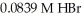 How many milliliters of 0.0991 M KOH are required to titrate 25.0 mL of to the equivalence point?