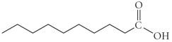 <strong>Which of the following fatty acids is most likely to be a liquid at room temperature?</strong> A) B) C) D) E)