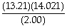 How many significant digits should be reported in the answer to the following calculation? =