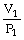 <strong>To solve problems using Boyle's Law,which mathematical equation should be used?</strong> A) = B)P<sub>1</sub>V<sub>1</sub> = P<sub>2</sub>V<sub>2</sub> C) = D)P<sub>2</sub>V<sub>1</sub> = P<sub>1</sub>V<sub>2</sub> E)none of the above