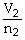 <strong>To solve problems using Avogadro's Law,which mathematical equation should be used?</strong> A) = B)n<sub>1</sub>V<sub>1</sub> = n<sub>2</sub>V<sub>2</sub> C) = D)P<sub>1</sub>V<sub>1</sub> = P<sub>2</sub>V<sub>2</sub> E)none of the above