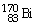 <strong>Which of the following isotopes contains the most number of neutrons?</strong> A) B) C) D) E)