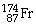 <strong>Which of the following isotopes contains the most number of neutrons?</strong> A) B) C) D) E)