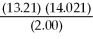 How many significant figures should be reported in the answer to the following calculation? =