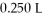 <strong>What is the molarity of a solution prepared by dissolving NaI in ?</strong> A)42.8 B)0.0714 C)2.86 D)0.286 E)none of the above